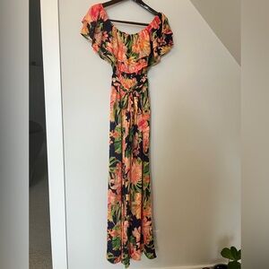 Baltic Born Multicolor Off-Shoulder Dress